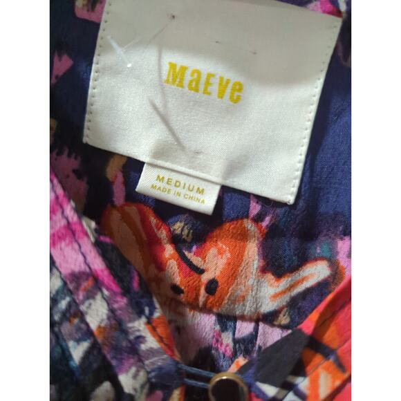 Maeve Anthropologie Caravana Floral Tunic Dress - Picture 6 of 7